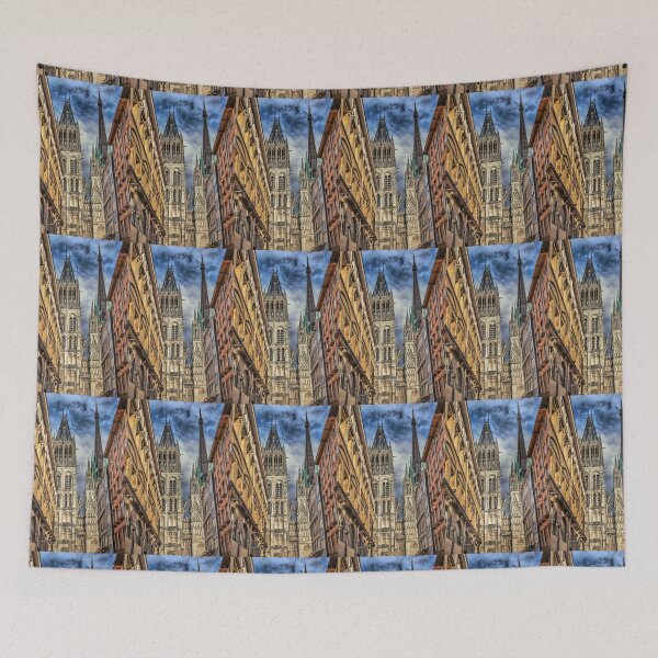 Item preview, France. Normandy. Rouen. Looking at the Cathedral Towers. designed and sold by vadim19.