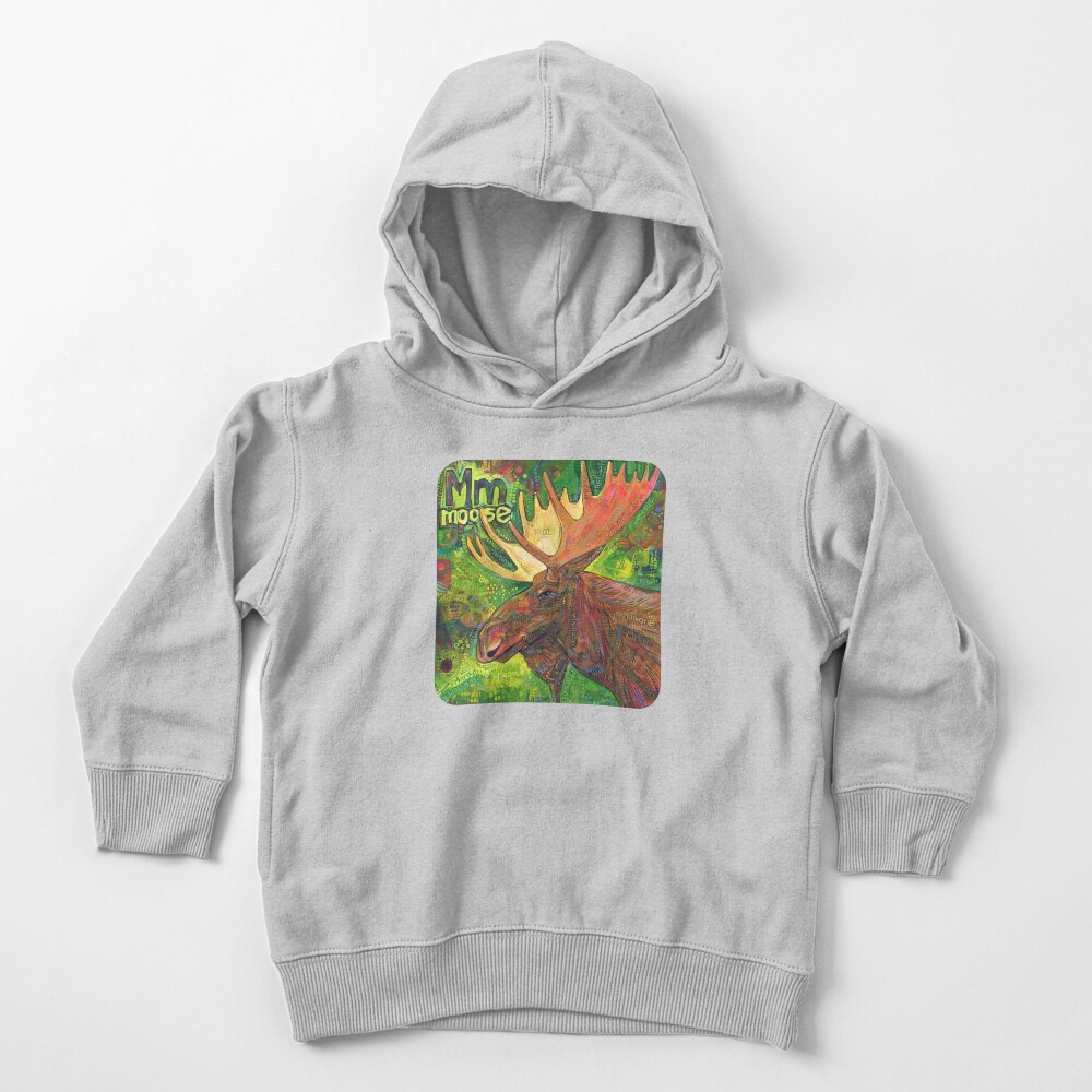 M Is for Moose - 2019 Toddler Pullover Hoodie