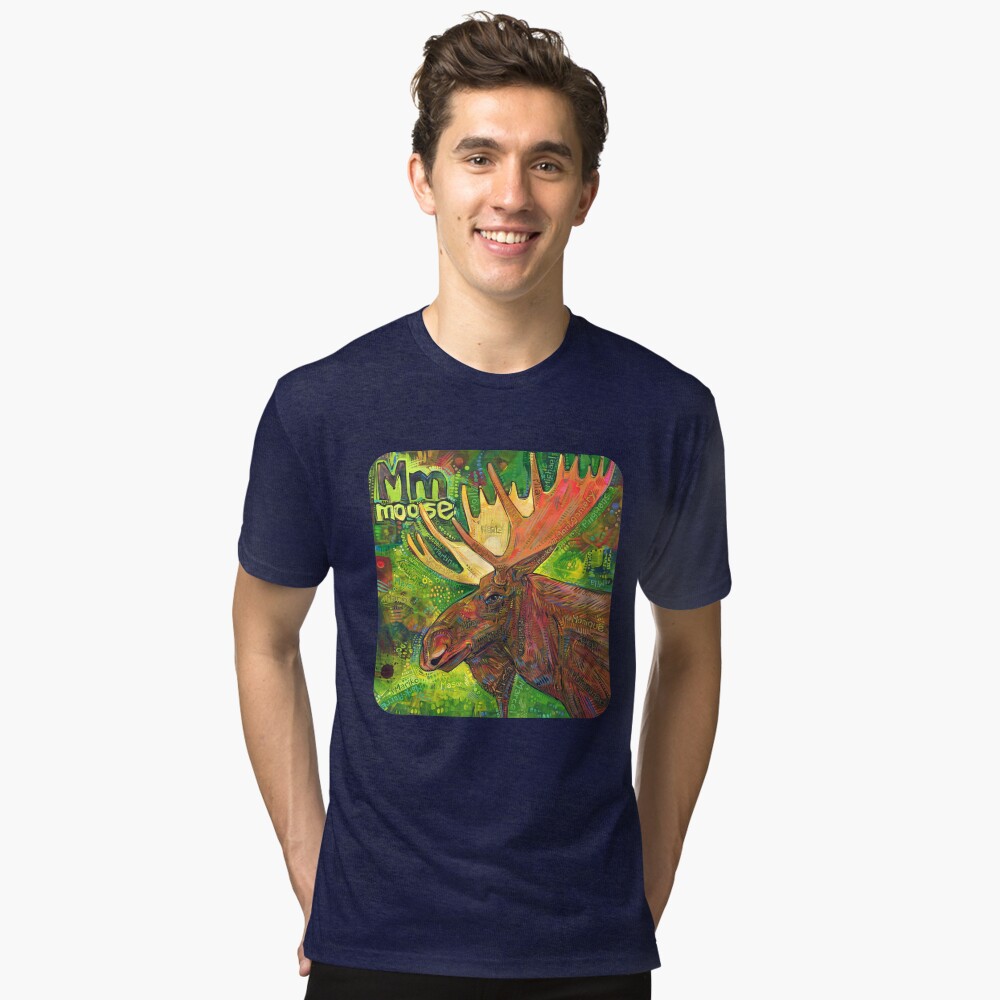 Item preview, Tri-blend T-Shirt designed and sold by gwennpaints.