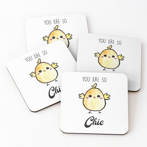 Artikelvorschau, Du bist so schick Kawaii Chick Cute entworfen und verkauft von kristinedesigns.