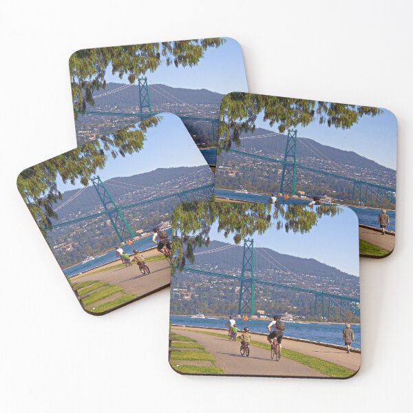 Item preview, Lions Gate Bridge view from Seawall Path, Stanley Park, Vancouver designed and sold by Yannik Hay.