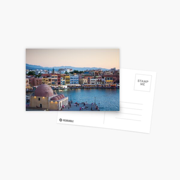 Item preview, Old harbor of Chania designed and sold by Tasos Karamalakis.