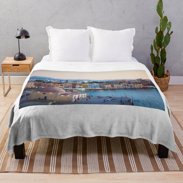 Item preview, Old harbor of Chania designed and sold by Tasos Karamalakis.