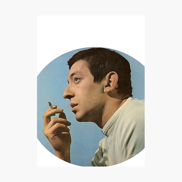 Serge gainsbourg Impression photo