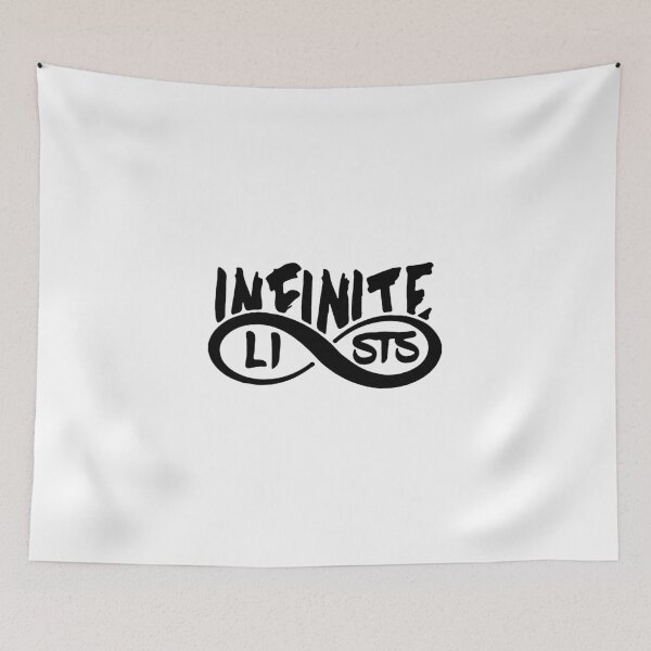 Item preview,  Infinite lists Merch, Infinite Merch,infinite lists Black  logo,infinite Black, infinite lists hoodie, infinite t-shirts, infinite Hoodie, infinite tshirt designed and sold by LAAZIZA.