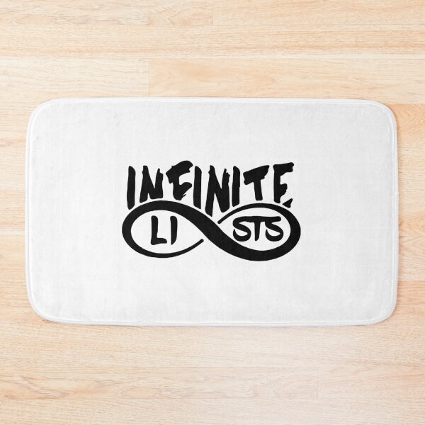 Item preview,  Infinite lists Merch, Infinite Merch,infinite lists Black  logo,infinite Black, infinite lists hoodie, infinite t-shirts, infinite Hoodie, infinite tshirt designed and sold by LAAZIZA.