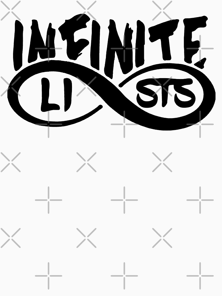 infinite lists merch amazon