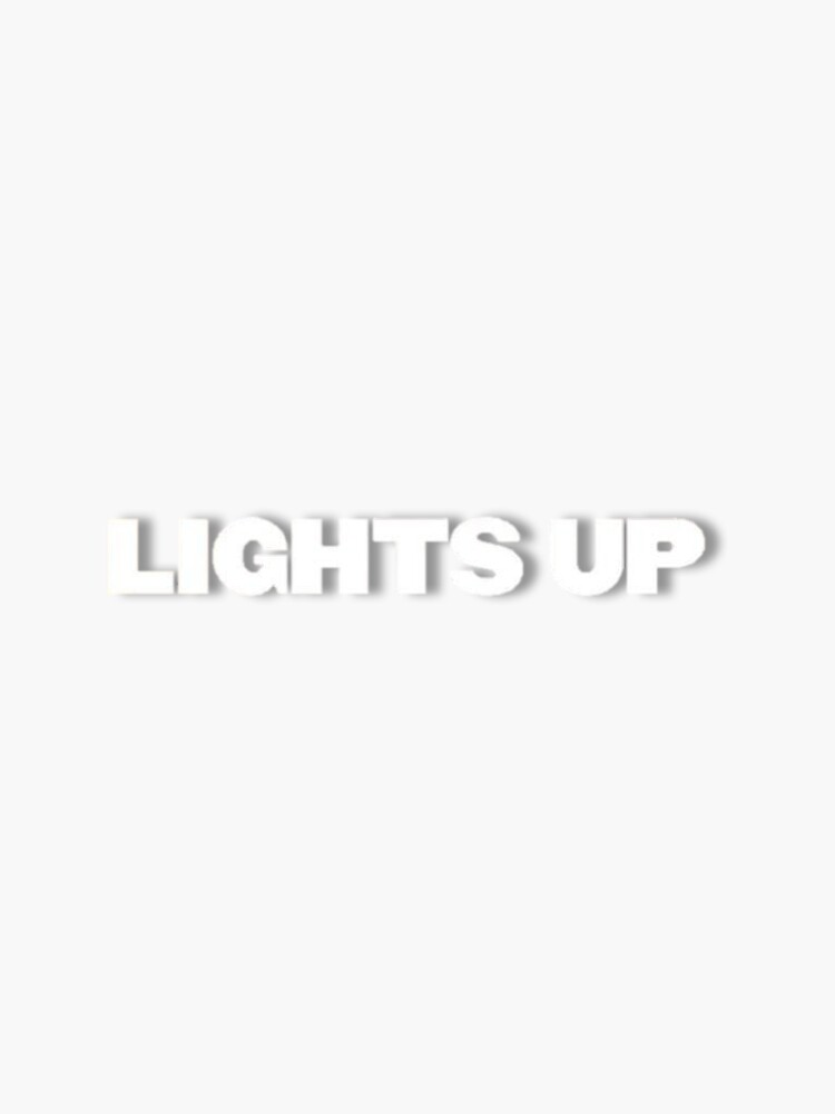 "Lights Up Harry Styles" Sticker by kalahkk Redbubble