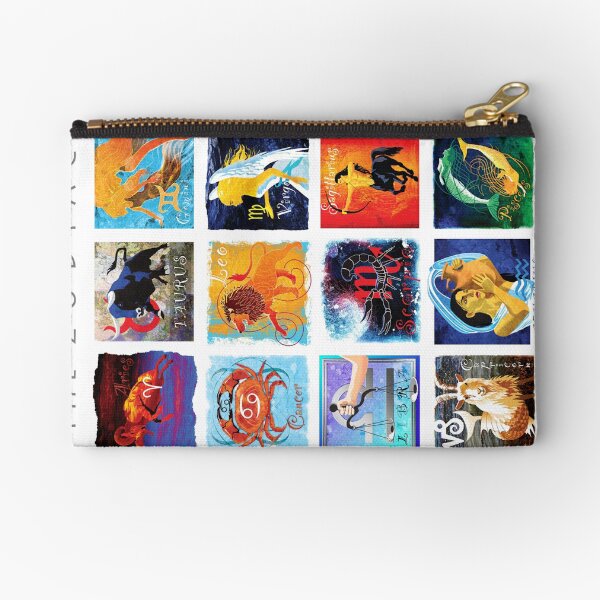 Zodiac Zipper Pouch