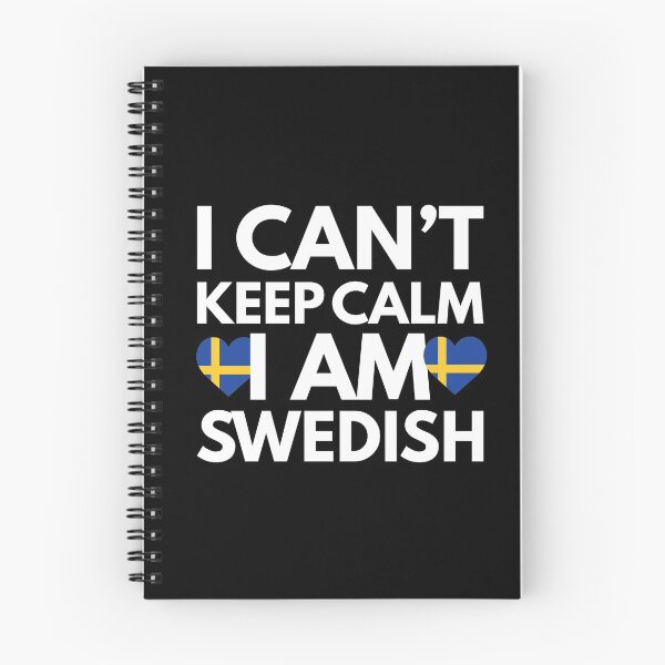 Item preview, I Cant Keep Calm, I am Swedish from Sweden designed and sold by HelloFromAja.