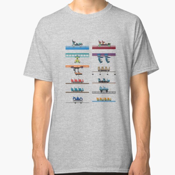 Kings Island Coaster Cars Design Classic T-Shirt