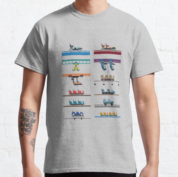 Kings Island Coaster Cars Design Classic T-Shirt