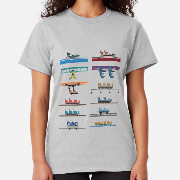 Kings Island Coaster Cars Design Classic T-Shirt