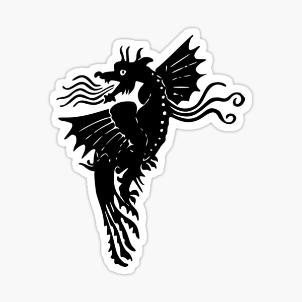 Artikel-Vorschau von Mittelalterlicher Drache, designt und verkauft von emperors-vault.