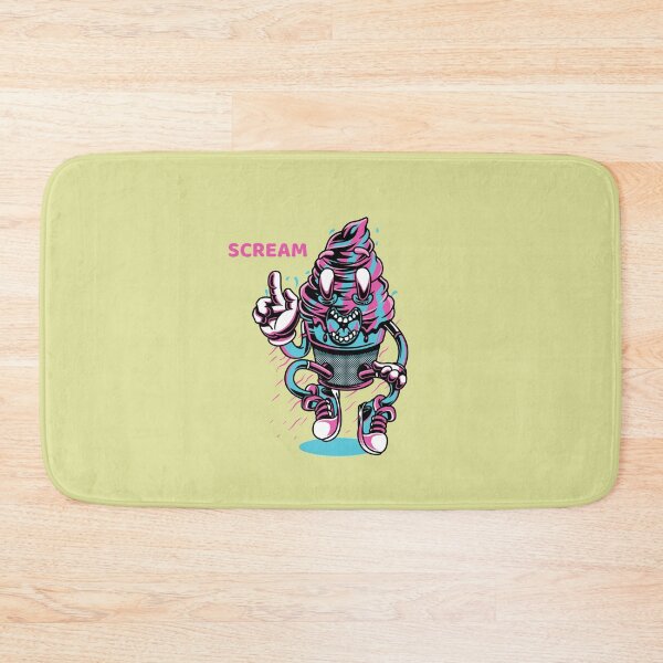 Item preview, Ice Cream Monster Scream designed and sold by ShineEyePirate.