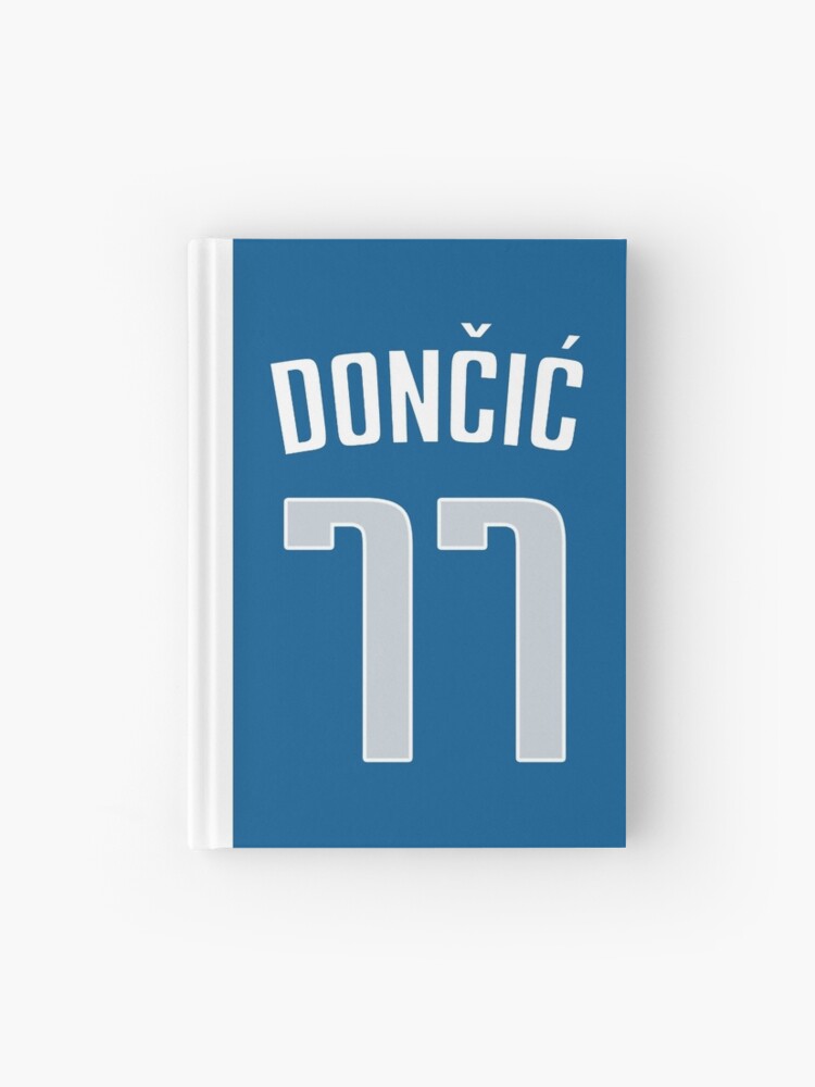 Luka Doncic Jersey 77 Hardcover Journal By Yoozy Redbubble