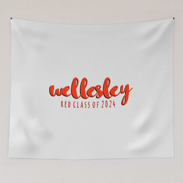Item preview, handwritten wellesley 2024 in red designed and sold by sophiagg7.