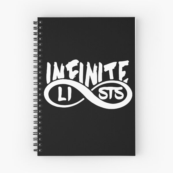 Item preview,  Infinite lists Merch, Infinite Merch,infinite lists whitelogo,infinite white, infinite lists hoodie, infinite t-shirts, infinite Hoodie, infinite tshirt designed and sold by LAAZIZA.