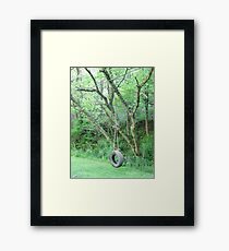 Wonder If My Rope's Still Hangin' To The Tree Framed Print