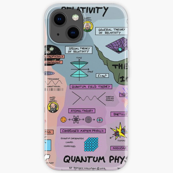 The Map of Physics iPhone Soft Case