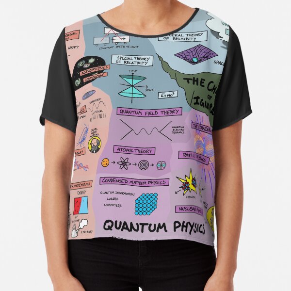 The Map of Physics Chiffon Top