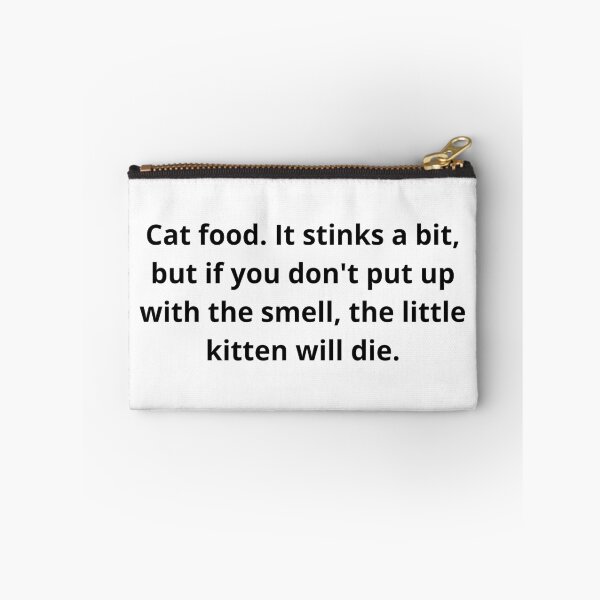 Item preview, Karl Pilkington Cat Food Quote from the Ricky Gervais Show on XFM Radio Version 3 designed and sold by Everyday Designs.