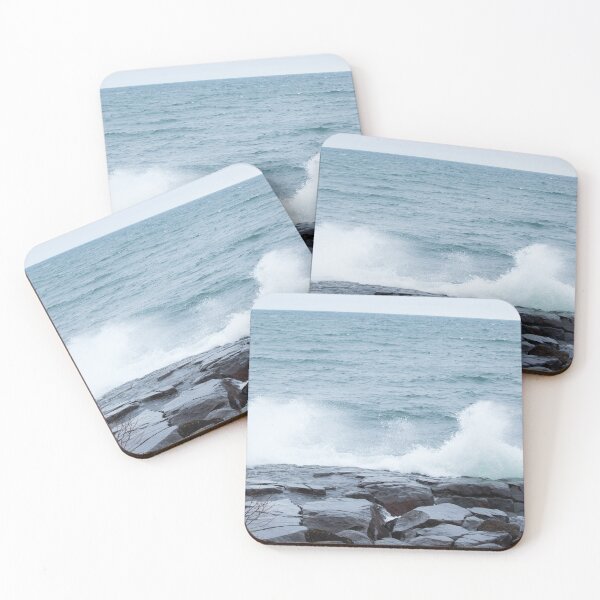 Item preview, Waves Crashing on Rocks designed and sold by Allen Penton.