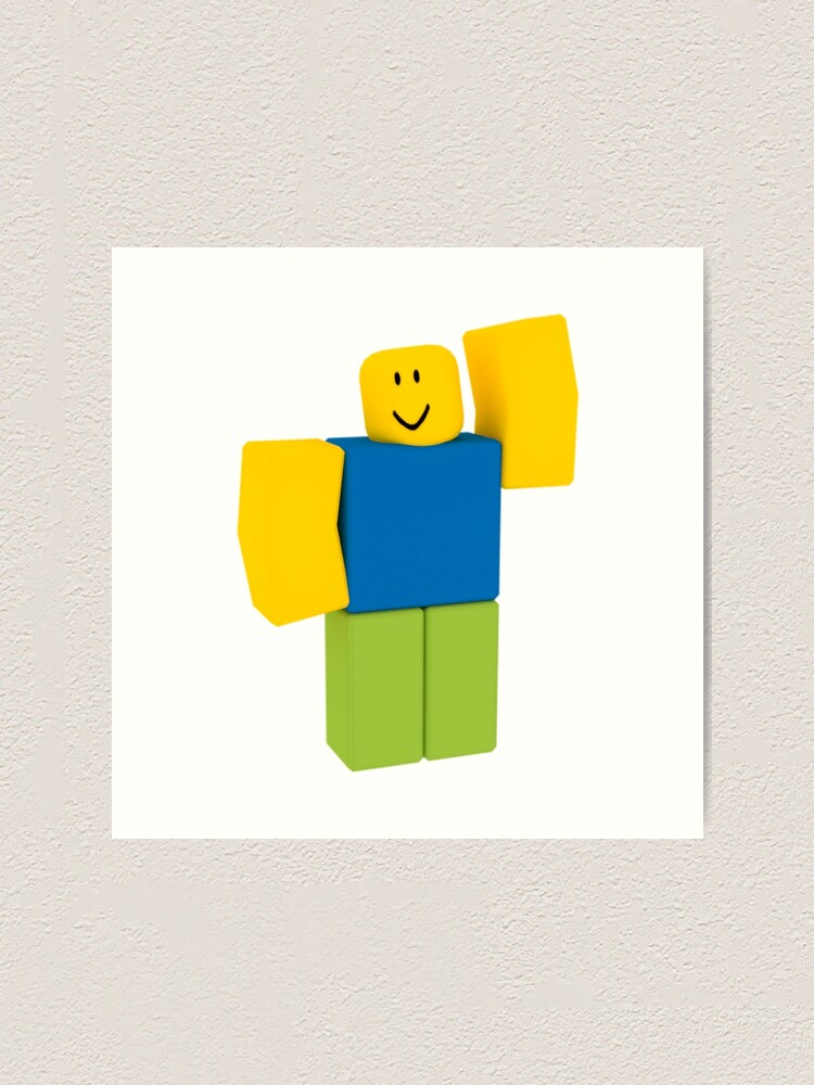 Roblox Oof Meme Art Print By Amemestore Redbubble - pictures of roblox oof
