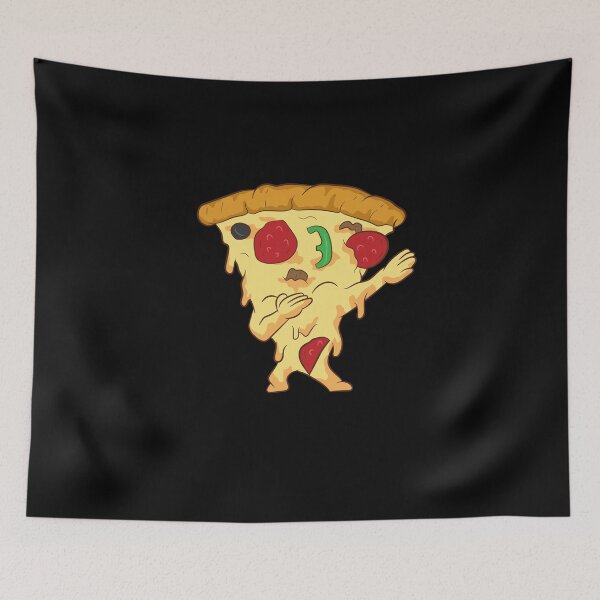 Item preview, Pizza - pizza piece with salami DAB / dabbing / dabbing designed and sold by Mohja-Design.
