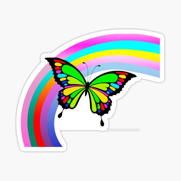 Butterfly / Mariposa Pegatina