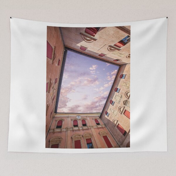 Item preview, Courtyard view designed and sold by SpikeFlutie.