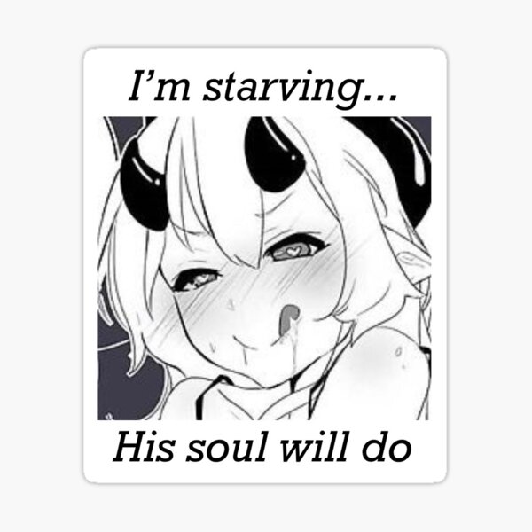 Item preview, Succubus (I'm starving...his soul will do) designed and sold by MissToki.
