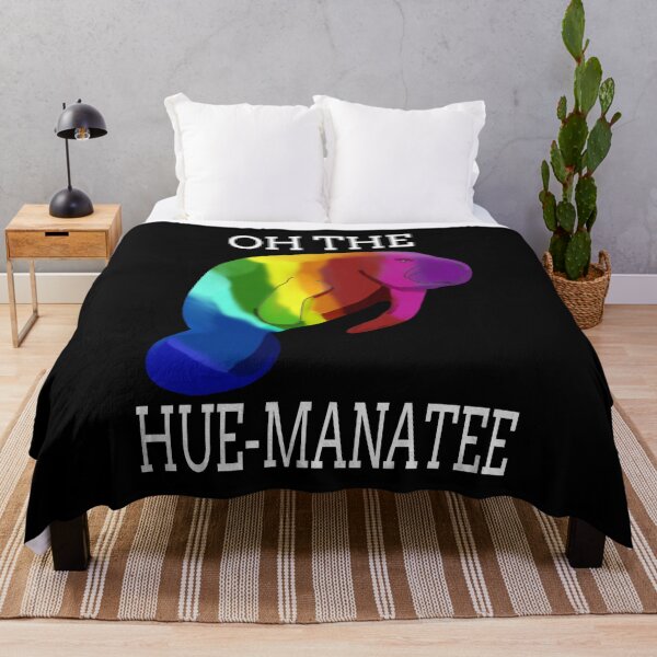 Item preview, Oh the Hue-Manatee designed and sold by NeonCrabStudio.