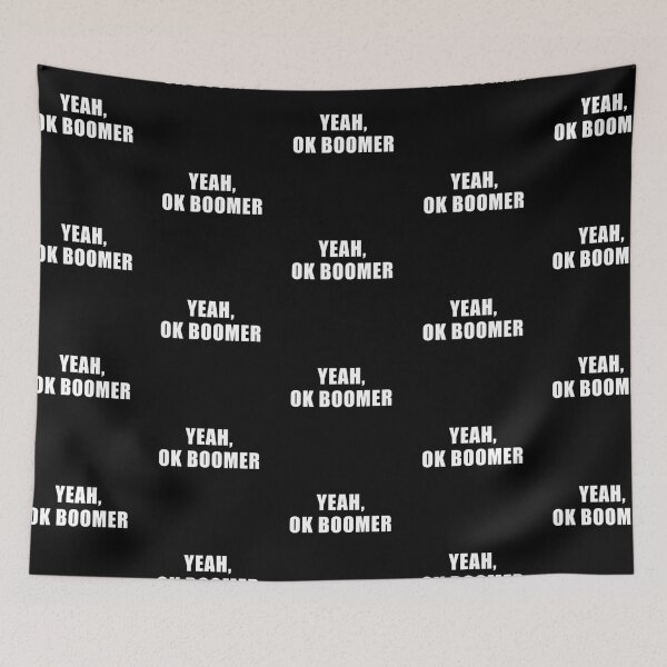 Item preview, Yeah, OK Boomer (Black) designed and sold by quoteedesigns.
