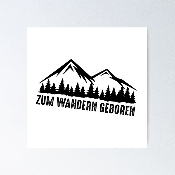 Item preview, Born for hiking designed and sold by SwissAlpine.