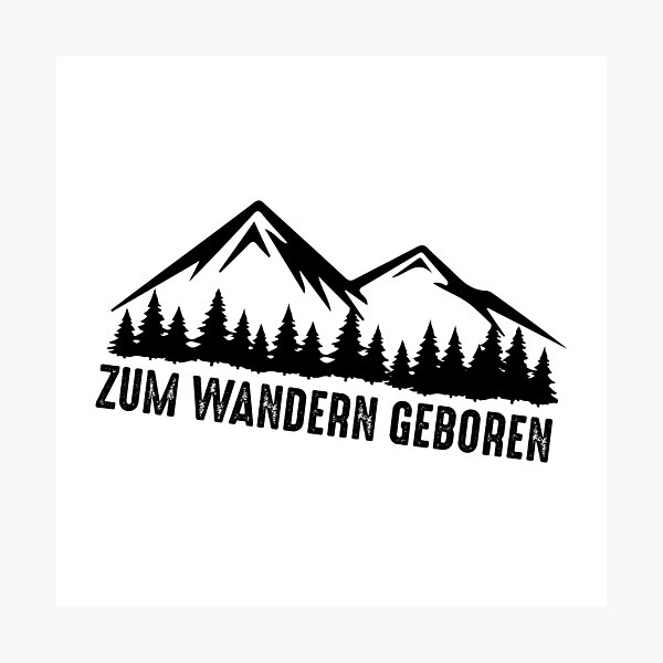 Item preview, Born for hiking designed and sold by SwissAlpine.