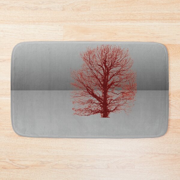 Item preview, Red tree in grey landscape designed and sold by Robert Elfferich.