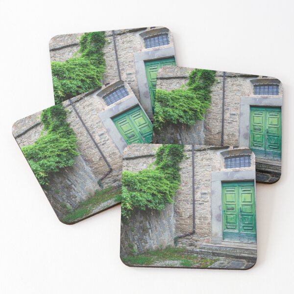 Item preview, Green door in Cortona Tuscany designed and sold by SpikeFlutie.