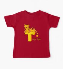 T is for Tiger Baby Tee