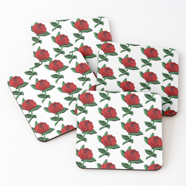 Item preview, Rose Embroided Sticker designed and sold by Rue bans.