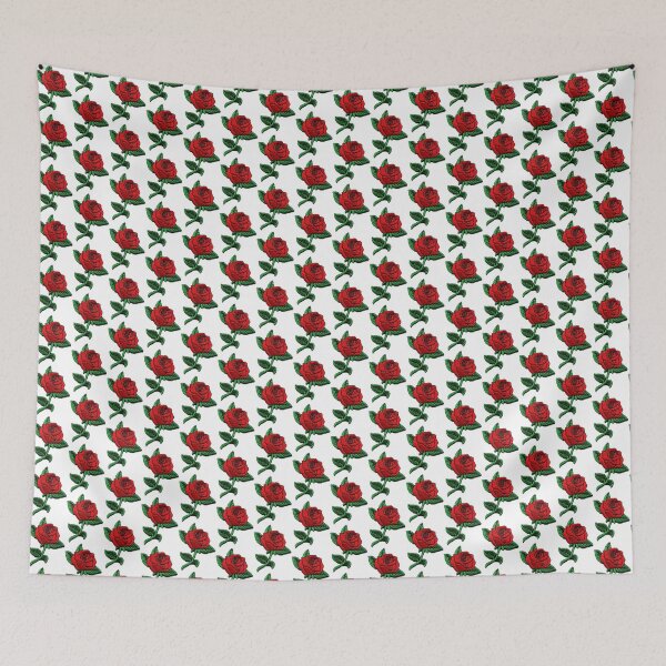 Item preview, Rose Embroided Sticker designed and sold by Rue bans.