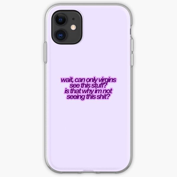 can only virgins see this stuff richie tozier iPhone Soft Case