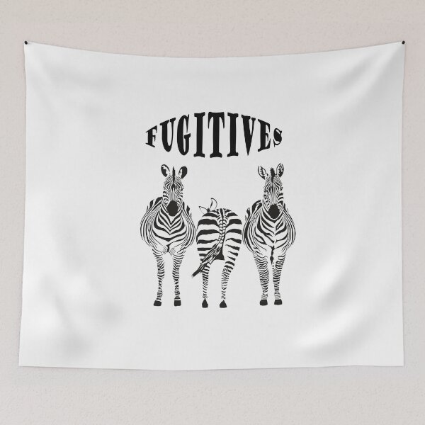 Item preview, FUGITIVE ZEBRA designed and sold by cooltshirts2019.