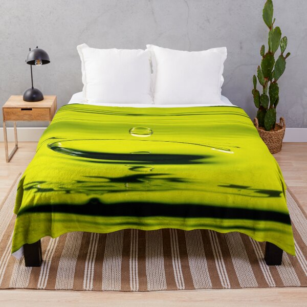 Item preview, Yellow Green Water Drop Splash designed and sold by srgreen.