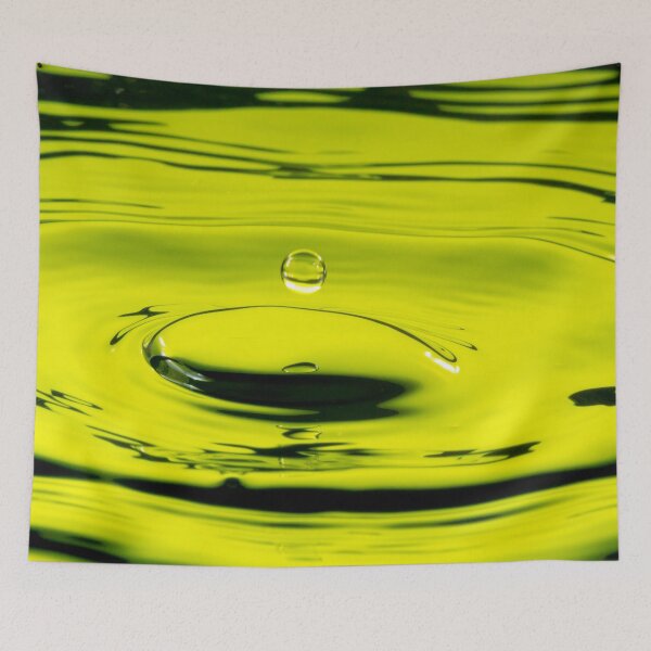 Item preview, Yellow Green Water Drop Splash designed and sold by srgreen.