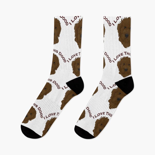 Item preview, I Love This Dood Golden Doodle brown designed and sold by GnomelyDragon.