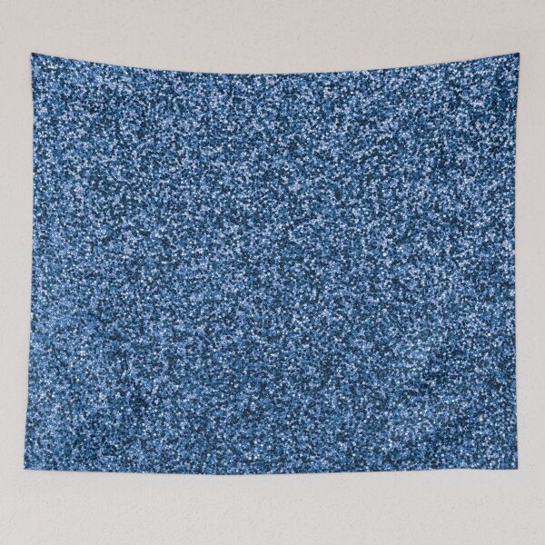 Item preview, Pantone Classic Blue 2020 Glitter Pattern Print designed and sold by ClaudiaFlores.