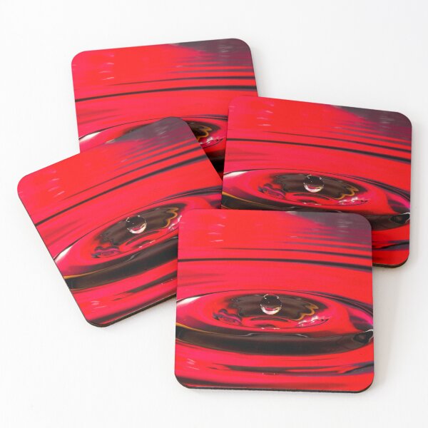 Item preview, Red Black Water Drop Splash designed and sold by srgreen.
