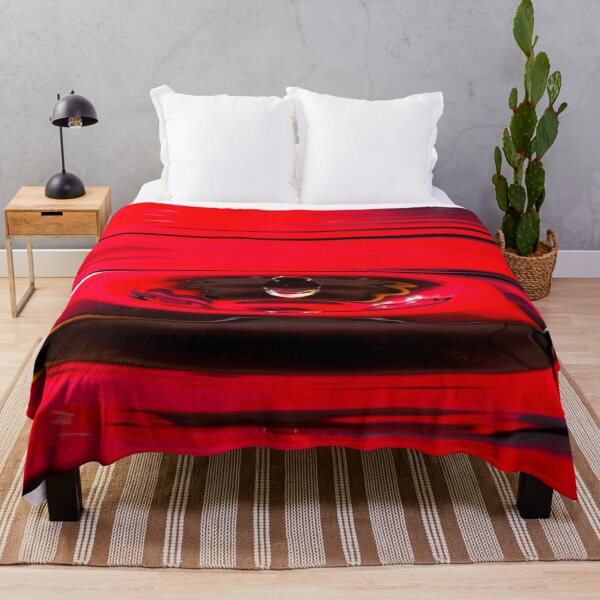 Item preview, Red Black Water Drop Splash designed and sold by srgreen.