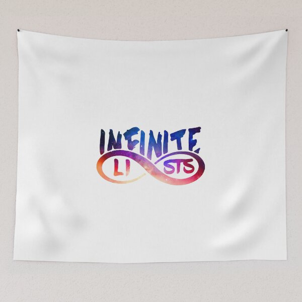 Item preview,  Infinite lists Merch, Infinite Merch,infinite lists Galaxy logo,infinite galaxy, infinite lists hoodie, infinite t-shirts, infinite Hoodie, infinite tshirt designed and sold by LAAZIZA.